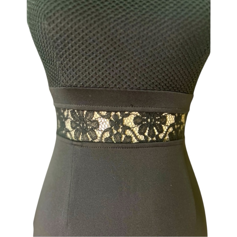 Black Cocktail Mini Dress for Women Size Small - Picture 7 of 10
